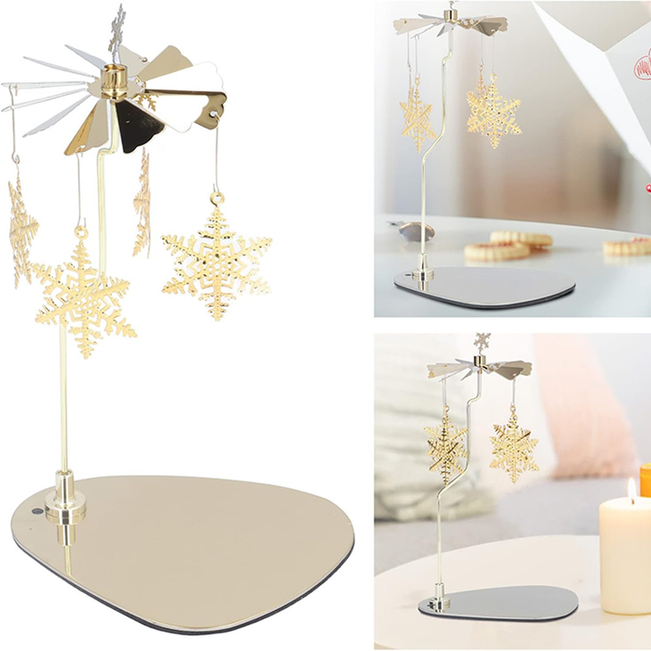 Rotating Lantern Candle Holder for Scented Candles
