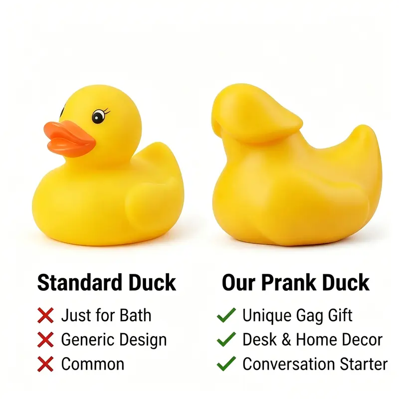 Fun Desktop Duck Ornament Prank