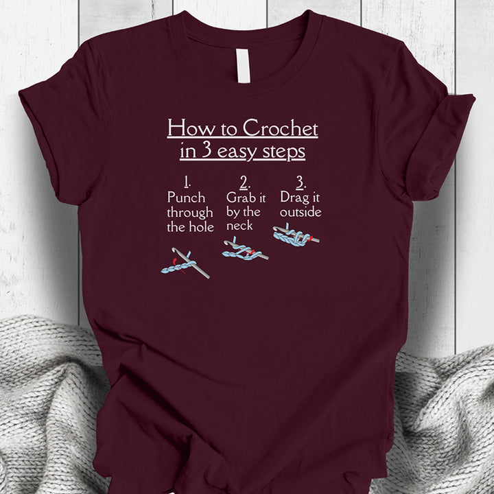 How to Crochet T-Shirt