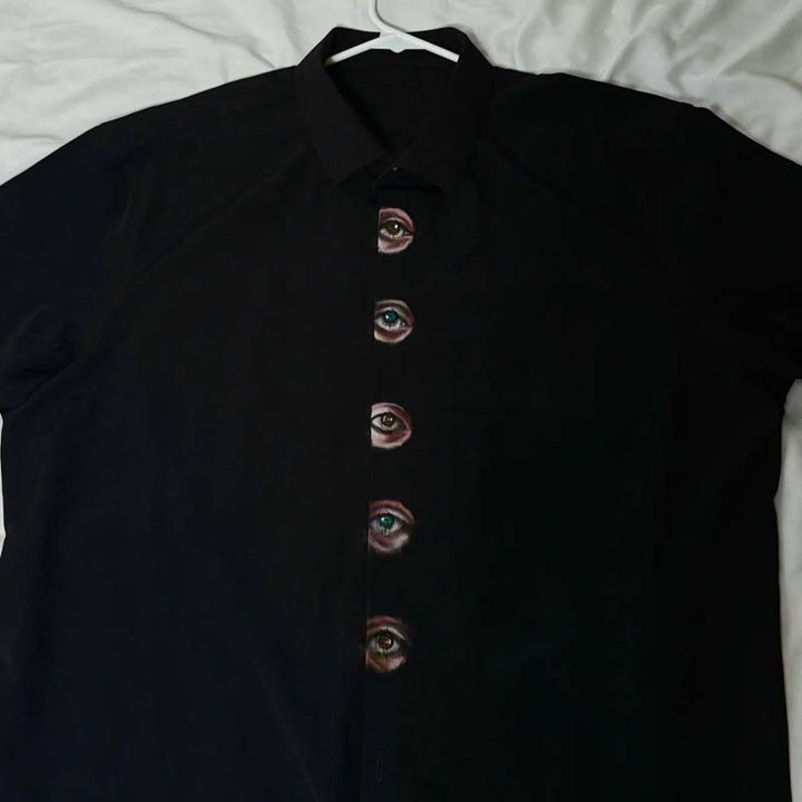 "Eye Button" - shirt