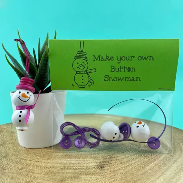 Christmas Button Ornament Kit