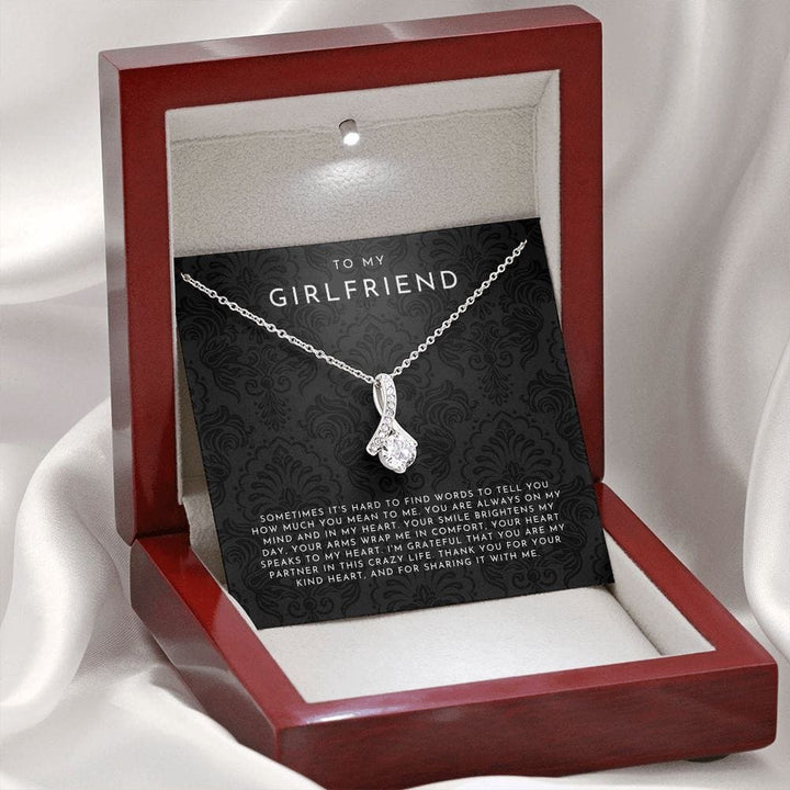 To My Girlfriend Necklace