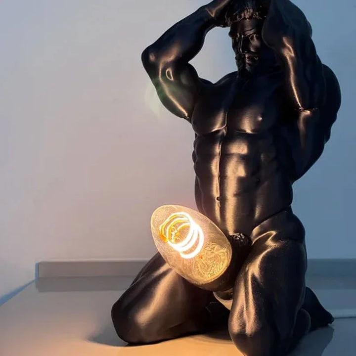 😍😍Bold Male Figure Table Lamp