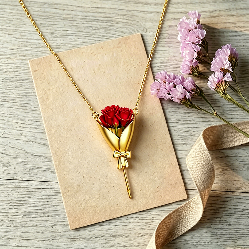 Bouquet Necklace