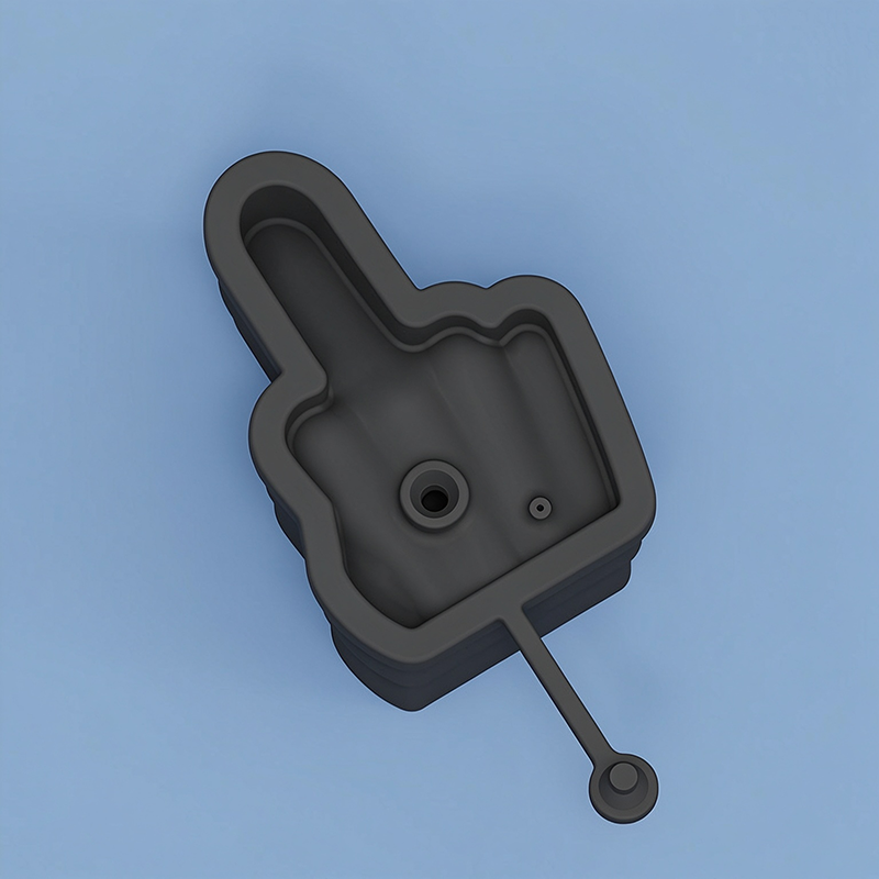 Middle Finger Silicone Ice Cube Mold