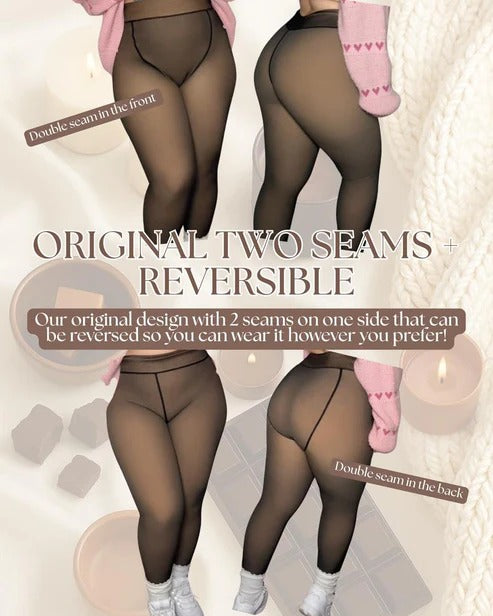 ❄️One-Seam Shaping Pile Leggings💕