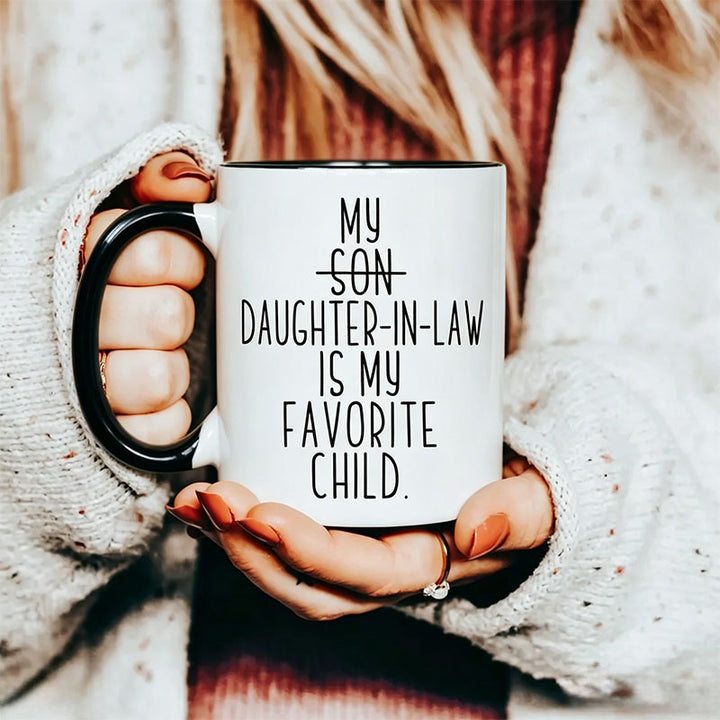 "Fun Daughter-in-Law" Coffee Mug — A Hilarious Gift for Your Mother-in-Law and Parents