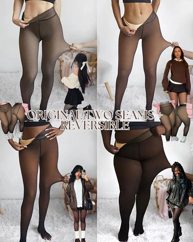 ❄️One-Seam Shaping Pile Leggings💕