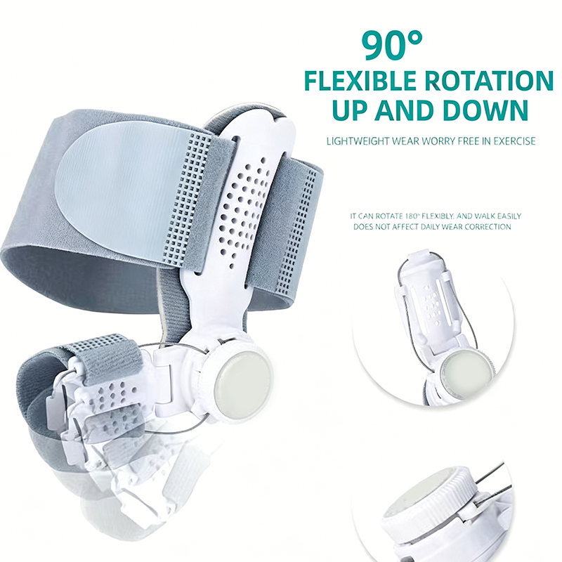 Multi-angle dial-adjustment bunion orthosis