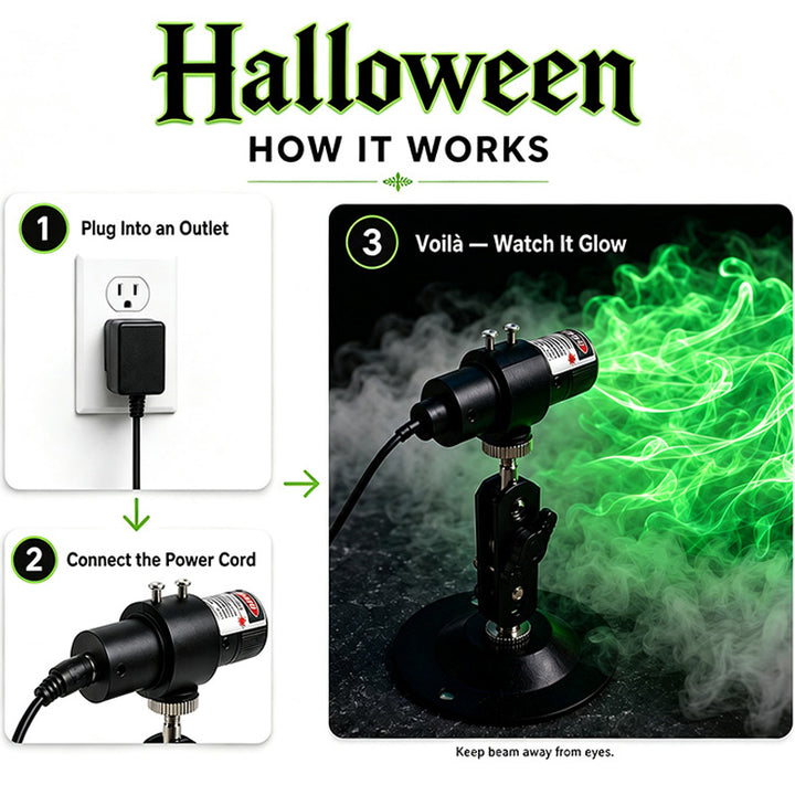 Halloween Swamp Laser Light