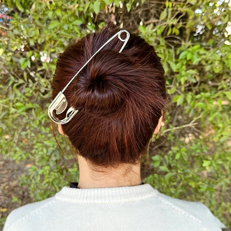Casual Creative Glossy Pin-Style Hair Clip