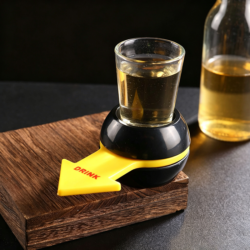 Creative Rotating Arrow Drinking Game Spinner