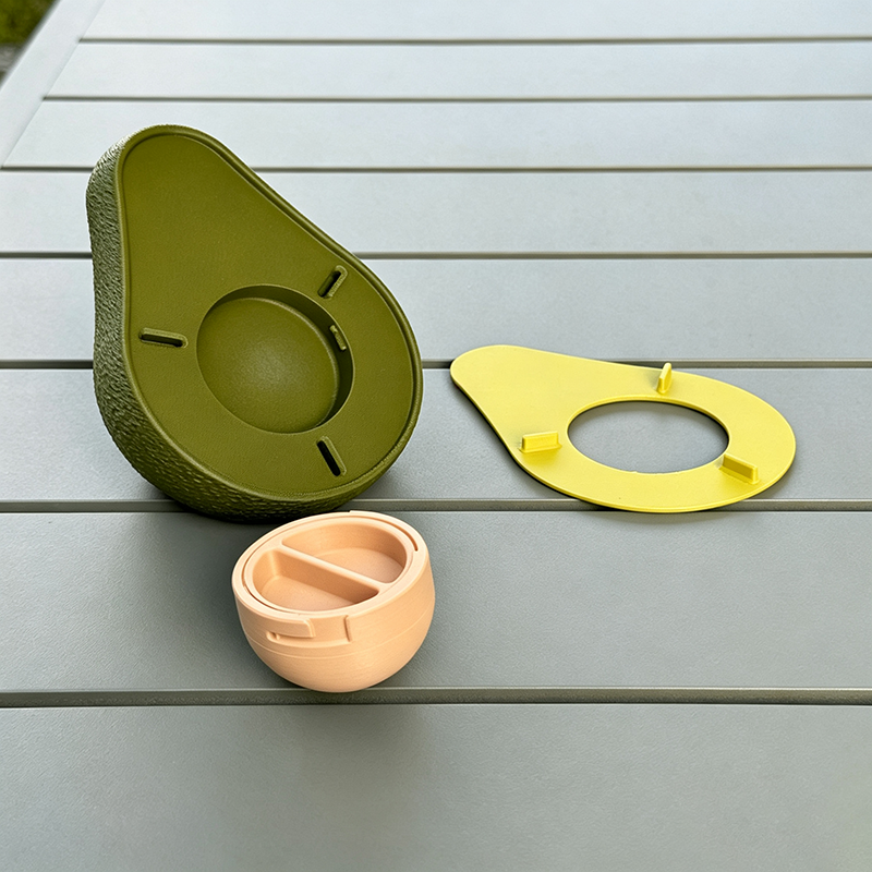 Avocado-Shaped Seasoning Bottle