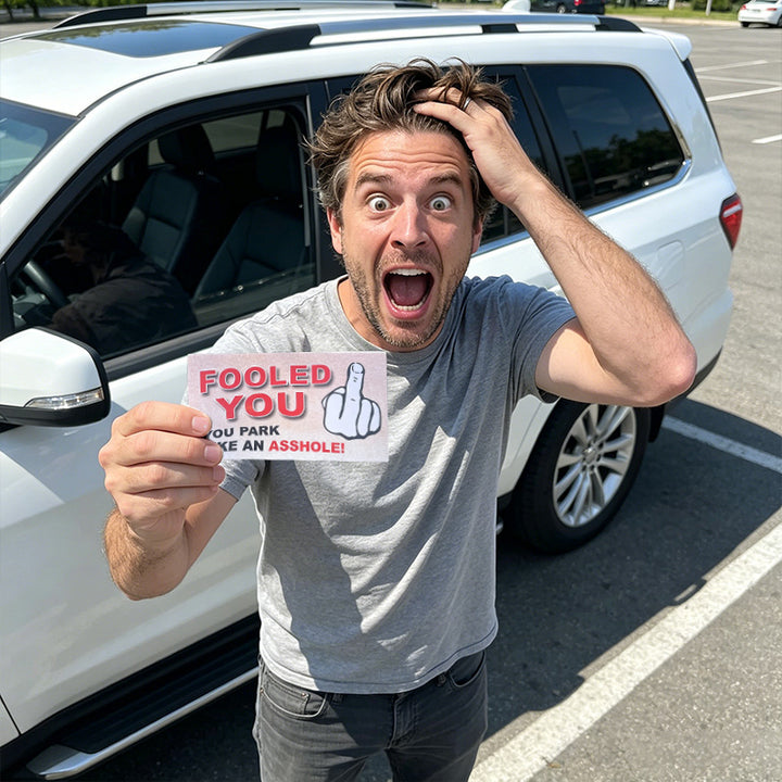 Parking Prank Cards