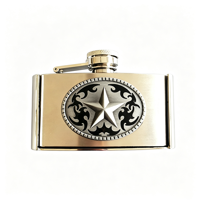 Creative canteen-shaped belt buckle