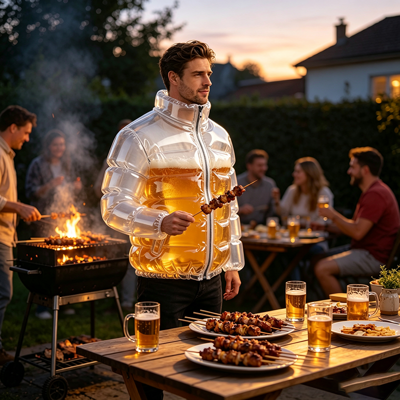 Fun Inflatable Beer Jacket