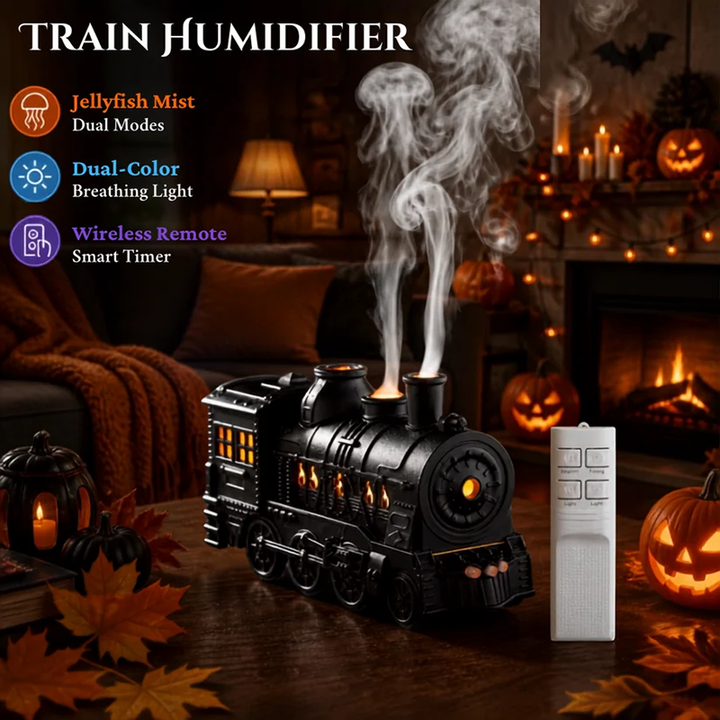 Retro Train Ultrasonic Air Humidifier