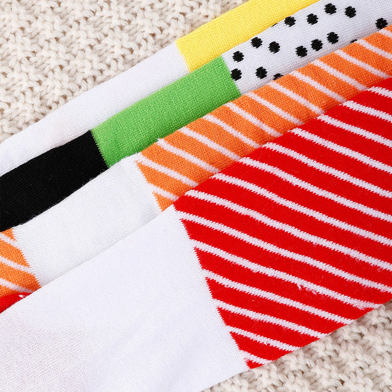 Knitted Sushi Salmon Tall Socks