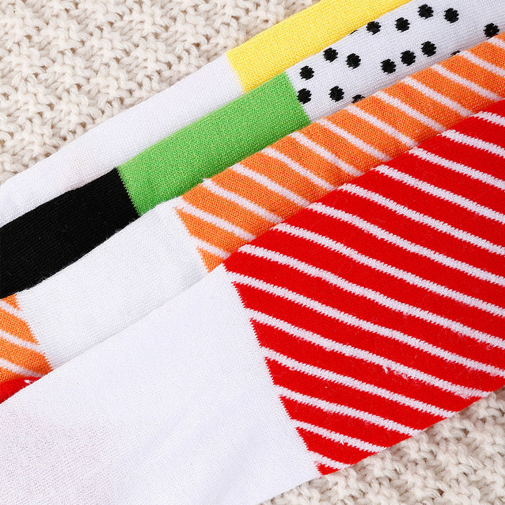 Knitted Sushi Salmon Tall Socks