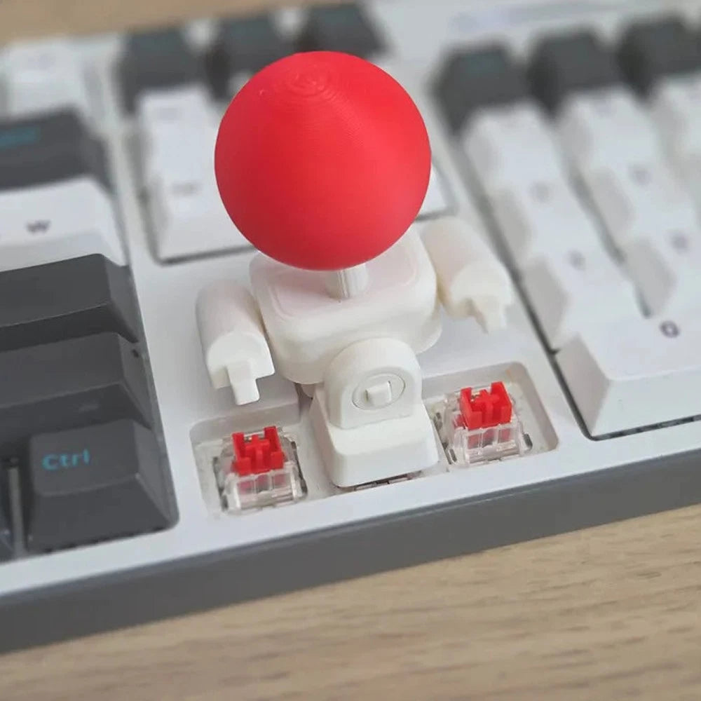 3D Printed Keyboard Joystick 4-Way Directional Key Mod for Mechanical Keyboards