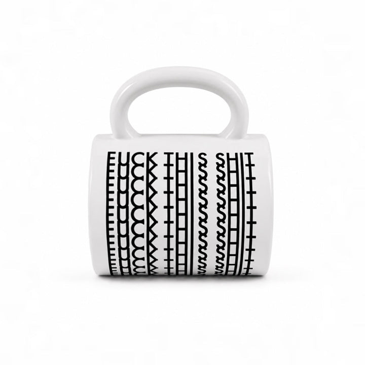 Fun Coffee Mug with Hidden Secret Message