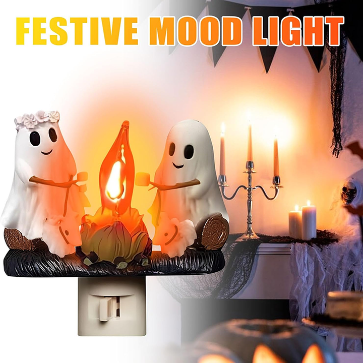 Ghost Campfire Night Light
