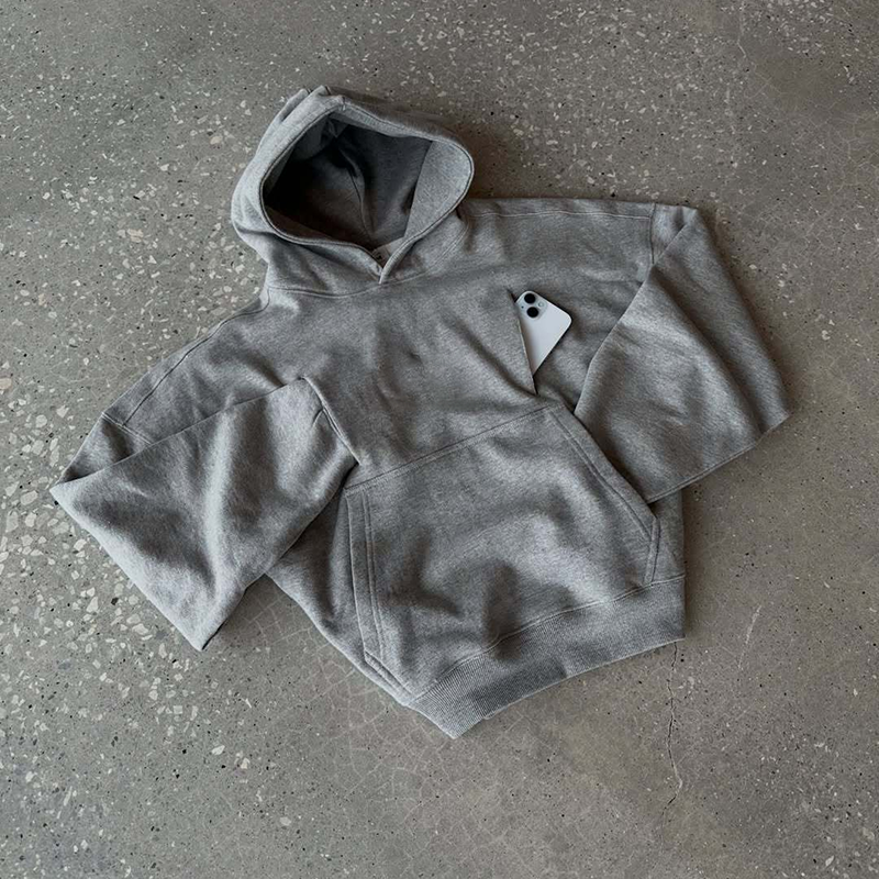 Plain Grey Hoodie