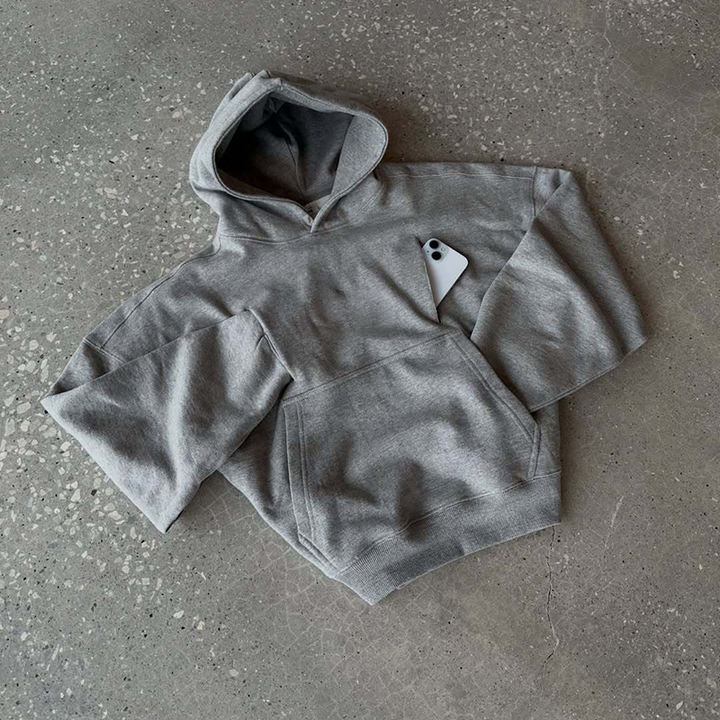 Plain Grey Hoodie