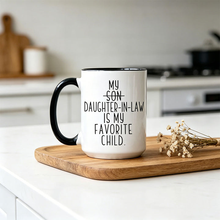"Fun Daughter-in-Law" Coffee Mug — A Hilarious Gift for Your Mother-in-Law and Parents