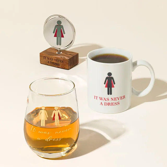 IT WAS NEVER A DRESS-mug