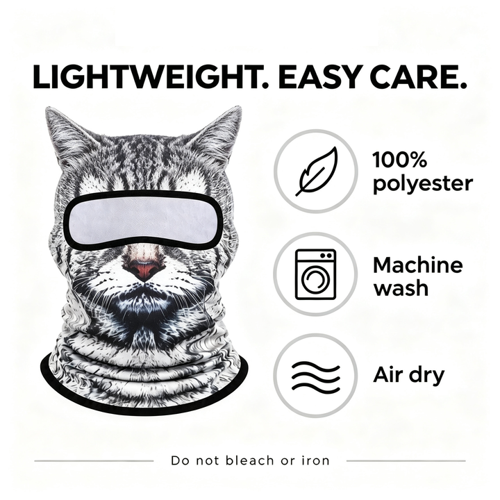 3D Animal Balaclava for Ski Cycling