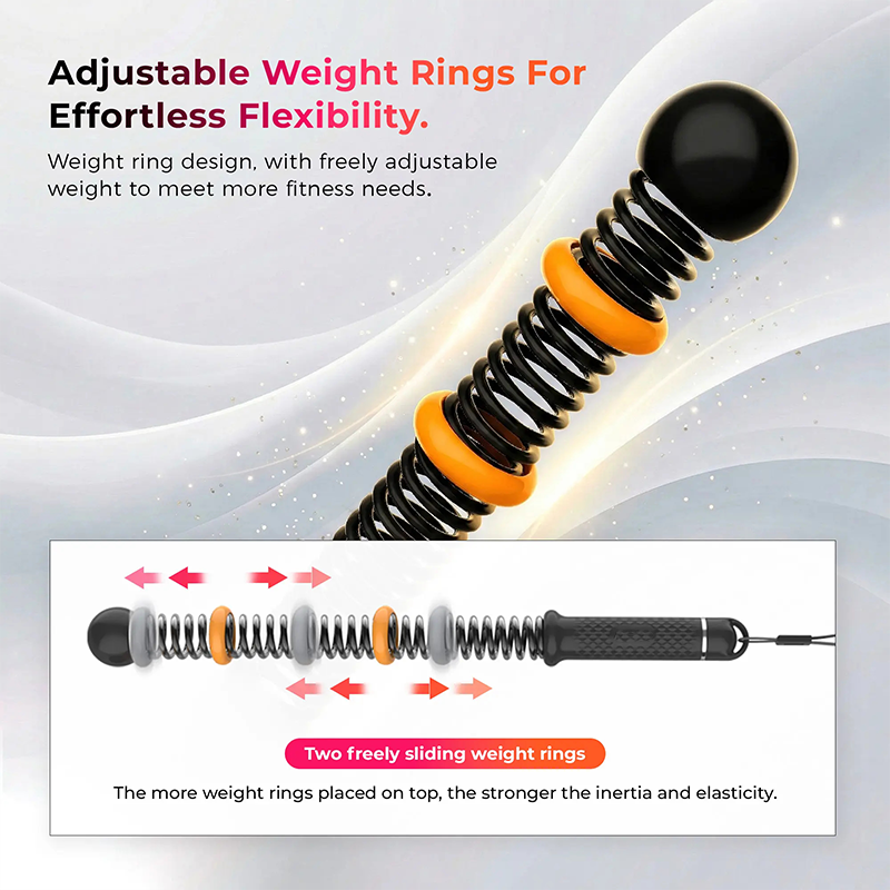 Home Spring Cordless Battle Rope For Fitness Training