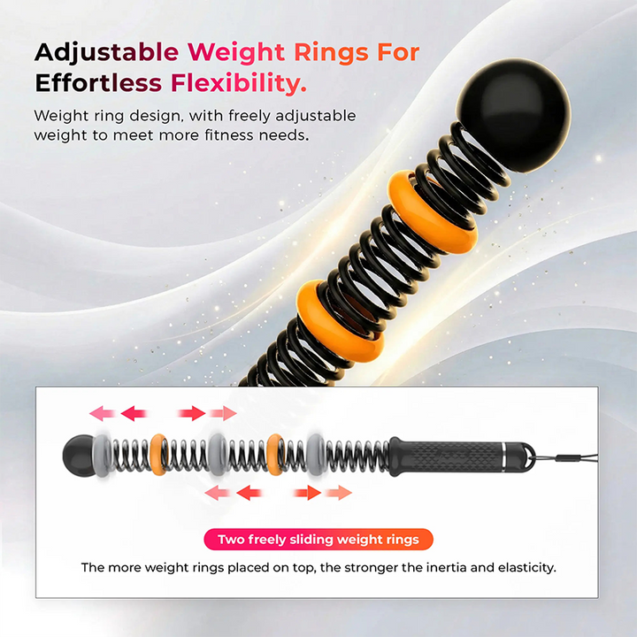 Home Spring Cordless Battle Rope For Fitness Training