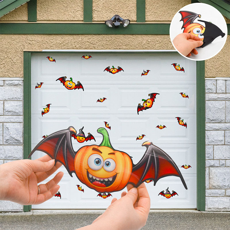 Halloween Bat and Spider Magnetic Decals