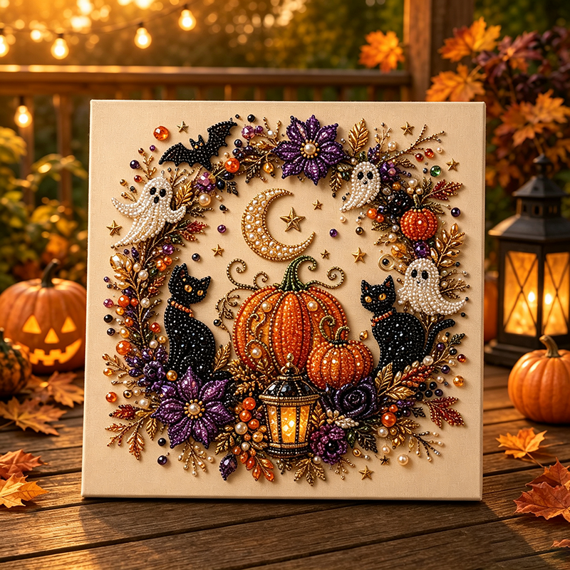 Halloween Pearl Art DIY Kit