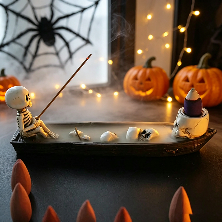 Skull Aromatherapy Fishing Boat