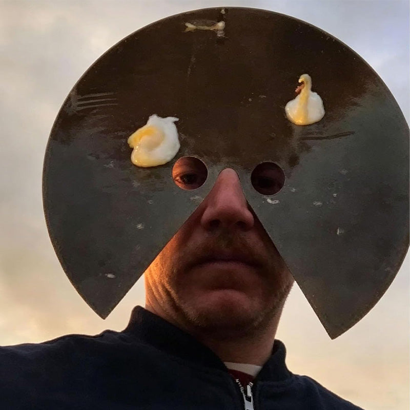 Mirror-like funny mask