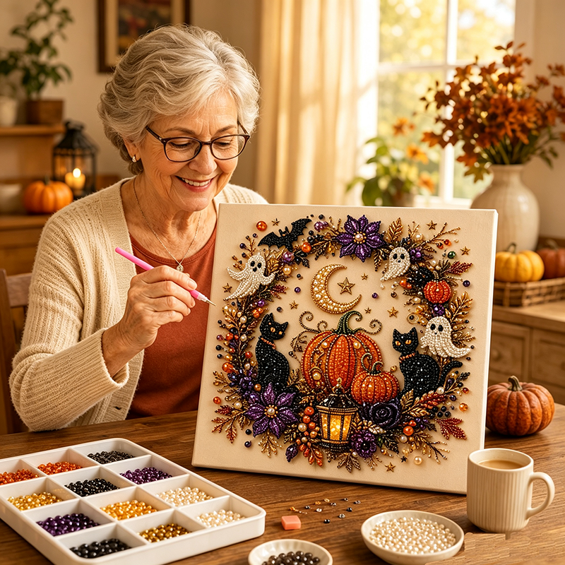 Halloween Pearl Art DIY Kit