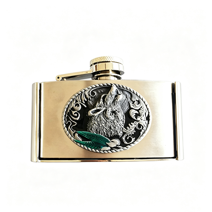 Creative canteen-shaped belt buckle