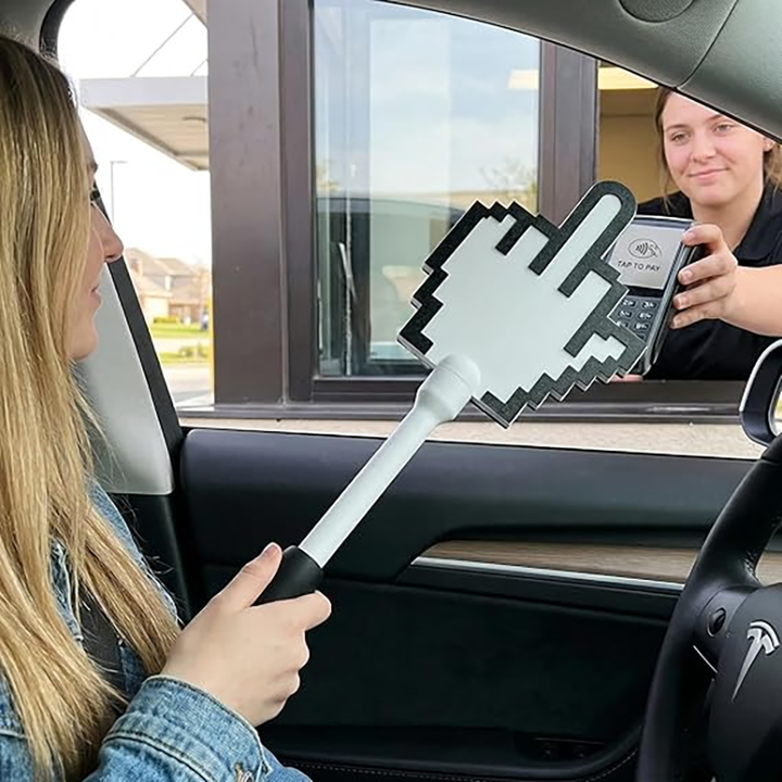Middle Finger Tap Payment Stick