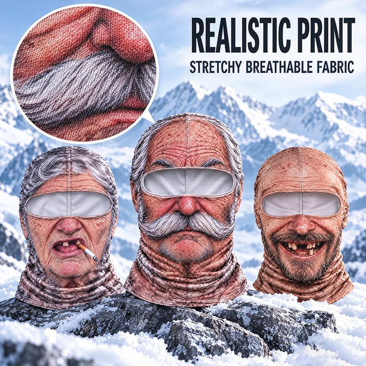 Novelty Realistic Face Balaclava