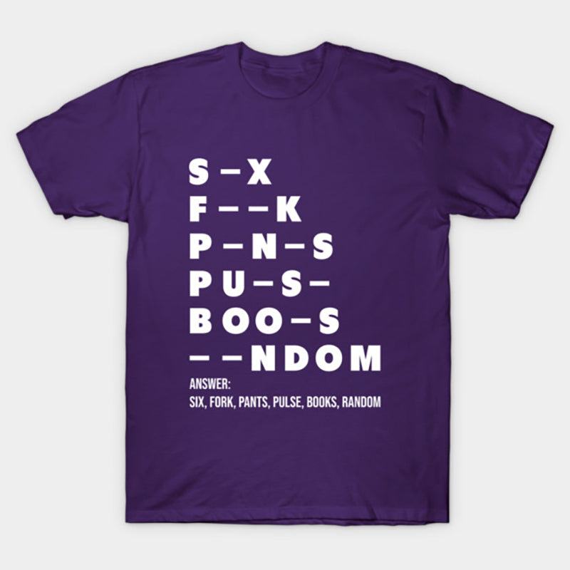 Funny Adult Dirty Mind Questions T-Shirt