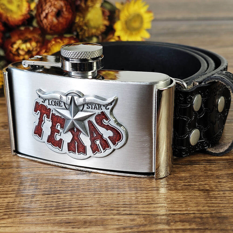 Creative canteen-shaped belt buckle