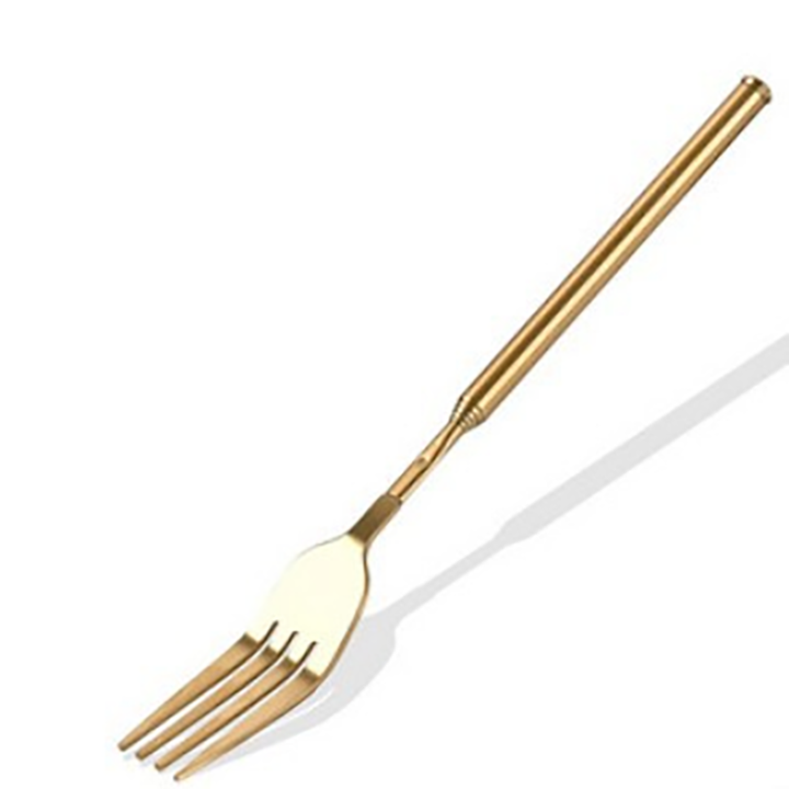 Portable retractable cutlery