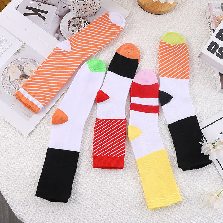 Knitted Sushi Salmon Tall Socks