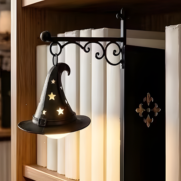 Library Bookshelf Lanterns