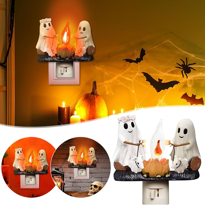 Ghost Campfire Night Light
