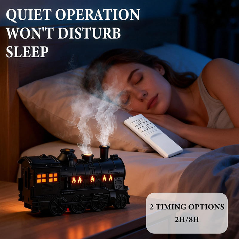 Retro Train Ultrasonic Air Humidifier