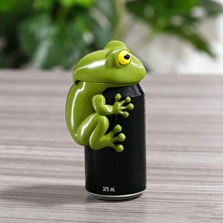 Fun Animal-Shaped Can Lids