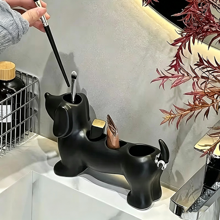 Creative Dachshund Toothbrush Holder